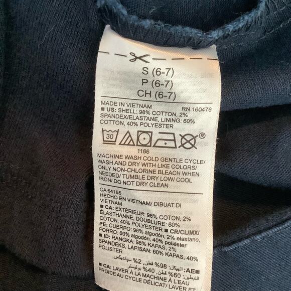 Old Navy Navy Uniform Skort Girls Size Small 6-7 - Picture 5 of 5